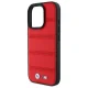 Чехол BMW для iPhone 16 Pro Max M Perforated And Stitched Line MagSafe, красный