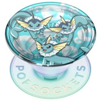 Popsockets 2 Vaporeon Bubbles turētājs un tālruņa statīvs