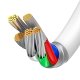 Baseus Superior Series Cable USB Type C to Apple iPhone Lightning, 20W, PD, 1m, White | Lādētājvads Datu Pārraides...