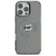 Karl Lagerfeld iPhone 16 Pro vāciņš IML Metal Choupette Head MagSafe, melns