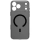 Uniq Airsuit Magclick Charging vāciņš iPhone 18 Pro Max / 17 Pro Max, melns