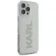 Karl Lagerfeld IML Rhinestones Logo vāciņš priekš iPhone 16 Pro 6.3\", caurspīdīgs