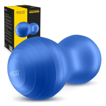 Гимнастический мяч 4Fizjo Peanut Air Ball 45x90 см, синий