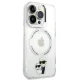 Apple iPhone 13 Pro 6.1\'\' Karl Lagerfeld Iconic Karl&Choupette Magsafe Case Cover (KLHMP13LHNKCIT), Transparent |...