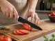 Kitchen Knife Set 5 Knives + Peeler, Black Blades