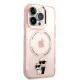 Karl Lagerfeld Iconic & Choupette MagSafe vāciņš iPhone 14 Pro Max - rozā | Karl&Amp;Choupette Phone Case Cover Pink