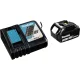 Аккумуляторный маятниковый лобзик Makita DJV185RF1J 18V LXT с АКБ 3.0 Ач и ЗУ