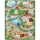 Ricokids RK-344 Roll-up Foam Coloring Mat, 120 x 90 x 0.3 cm