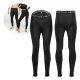 Термоштаны унисекс 4Fizjo, черные, XL