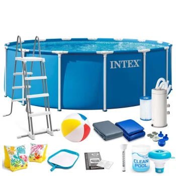 Karkasa baseins Intex 28242ND 457 x 122 cm ar sūkni un piederumiem
