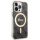 Guess iPhone 13 / 13 Pro Case 4G MagSafe, Black