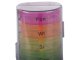 Medicine Container Tablets Box Time Of Day Medication Cassette Weekly