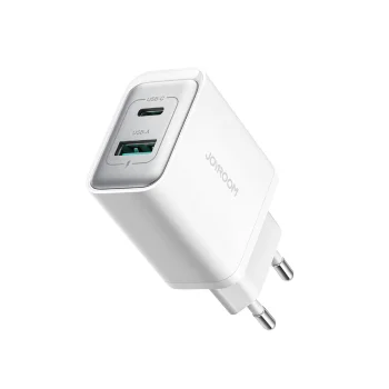 Сетевое зарядное устройство Joyroom JR-TCF15 USB-C / USB-A 30W - белое