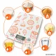 Elektroniskie stikla virtuves svari 5 kg / 1 g ar taras funkciju un LCD displeju