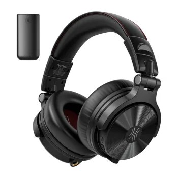 Bezvadu austiņas ONEODIO Studio Max 2, Bluetooth 6.0, 2.4 GHz, melnas