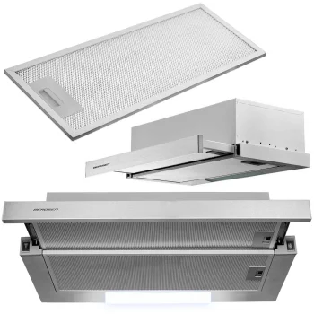 Телескопическая кухонная вытяжка Berdsen BE-60-LW 60 см Inox