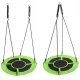 Malatec Ligzdas tipa šūpoles, 100 cm, 150 kg, Zaļas/Melnas