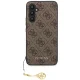 Чехол Guess 4G Charms для Samsung Galaxy A54 5G, Коричневый