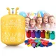 Баллон с гелием Ricokids 0,42м3 с 50 шарами и лентой