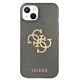 Guess iPhone 13 mini vāciņš Glitter 4G Big Logo, melns
