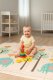 Ecotoys Double-Sided Foldable Kids Foam Play Mat 200x180 cm