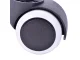 Gumijoti biroja krēslu riteņi, 5 gab. | Rubber Office Chair Wheels