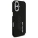 Чехол Mercedes AMG Silicone Oversize Rhombs MagSafe для iPhone 17, черный