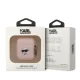 Чехол Karl Lagerfeld KLA2RUNCHP 3D Silicone для Apple AirPods 1 / 2 розовый
