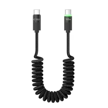 Кабель Tech-Protect UB20T Ultraboost USB-C PD 100W 180см, черный