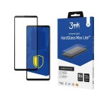 Sony Xperia 10 III 5G Black Защитное Стекло на Весь Экран | 3MK Hard Glass Max Lite Tempered Fullscreen Protector