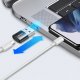 Joyroom adapteris no USB Type-C (ligzda) uz USB (spraudnis), 2 gab., melns (S-H152 Black)