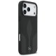 Mercedes iPhone 17 Pro Max vāciņš Leather The Move MagSafe, melns