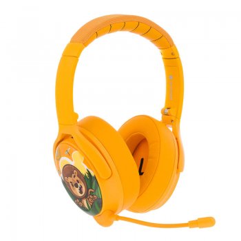 Buddyphones Cosmos Plus Wireless Bluetooth Over-Ear Headphones, Yellow | Bezvadu uz Auss Liekamas Austiņas Ausis ar...