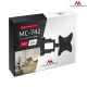 Maclean MC-742 TV and Monitor Wall Mount, 13-55\", 30kg, Black