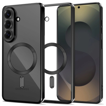 Tech-Protect Samsung Galaxy S26+ vāciņš MagFlex, caurspīdīgs zelta