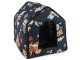 XL Soft Fabric Pet House – Indoor Dog & Cat Bed with Removable Cushion