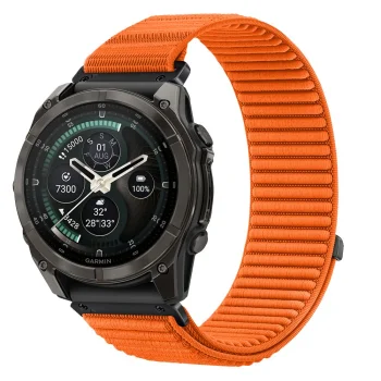 Ремешок Tech-Protect NylonLoop для Garmin Fenix (51 мм), оранжевый