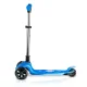 Детский трехколесный самокат Ricokids Jelly с LED, синий