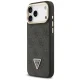 Guess 4G PU Triangle Logo & Stand Camera MagSafe Case for iPhone 17 Pro Max - Black
