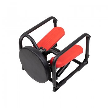 Mini Stepper Twister Disc Stool Fitness Exercise Machine with LCD Display, 2in1