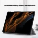 Samsung Galaxy Tab S9 Ultra (SM-X910, SM-X916B) Tri-fold Stand Design Leather Case Cover, Grey | Чехол...