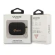 Guess Silicone Charm Heart AirPods Pro Case, Black