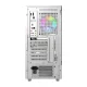 DarkFlash DS950 datora korpuss ar 6 ventilatoriem, balts