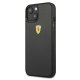 Ferrari FEHCP13SFCABK iPhone 13 mini 5.4" black/black hardcase On Track Real Carbon