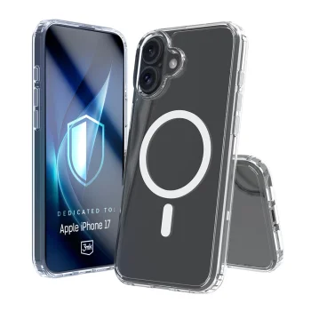 3mk Armor MagCase vāciņš iPhone 17 - caurspīdīgs