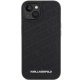 Karl Lagerfeld iPhone 15 vāciņš HC Quilted K Pattern, melns