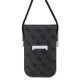 Guess Universal Phone Bag 4G Cord Script, Black