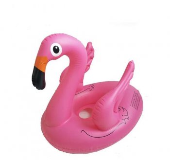 Piepūšams Peldrinķis Flamingo Formā 57cm | Inflatable Water Mattress Flamingo