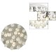 Griestu lampa ar kristāliem Glamour ZD78A, hroms