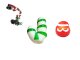 Festive Dog Toy Set, 3 pcs